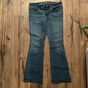 Kick boot fit jeans by American Eagle